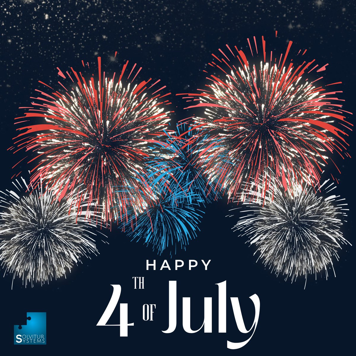 Solvitursystems's tweet photo. Happy Independence Day! Today, we celebrate 248 years of the independence of our great nation and the selfless individuals who paved the way for our freedom and express our deepest gratitude to those who protect it every day.
#HappyBirthdayAmerica #Freedom #Celebration #4thofJuly https://t.co/6lwtRPFlXA