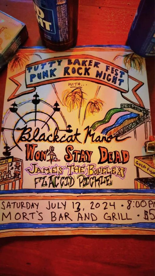 Hometown show July 13th #tuttybaker