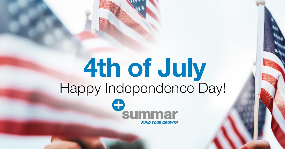 SummarFinancial's tweet photo. "Happy Fourth of July! 🇺🇸 This Independence Day, we celebrate not only our nation's freedom but also the spirit of financial independence and entrepreneurship. Here’s to our amazing clients who embody the American dream. Keep striving, achieving, and inspiring! 🎆✨" https://t.co/H7niF38kI9