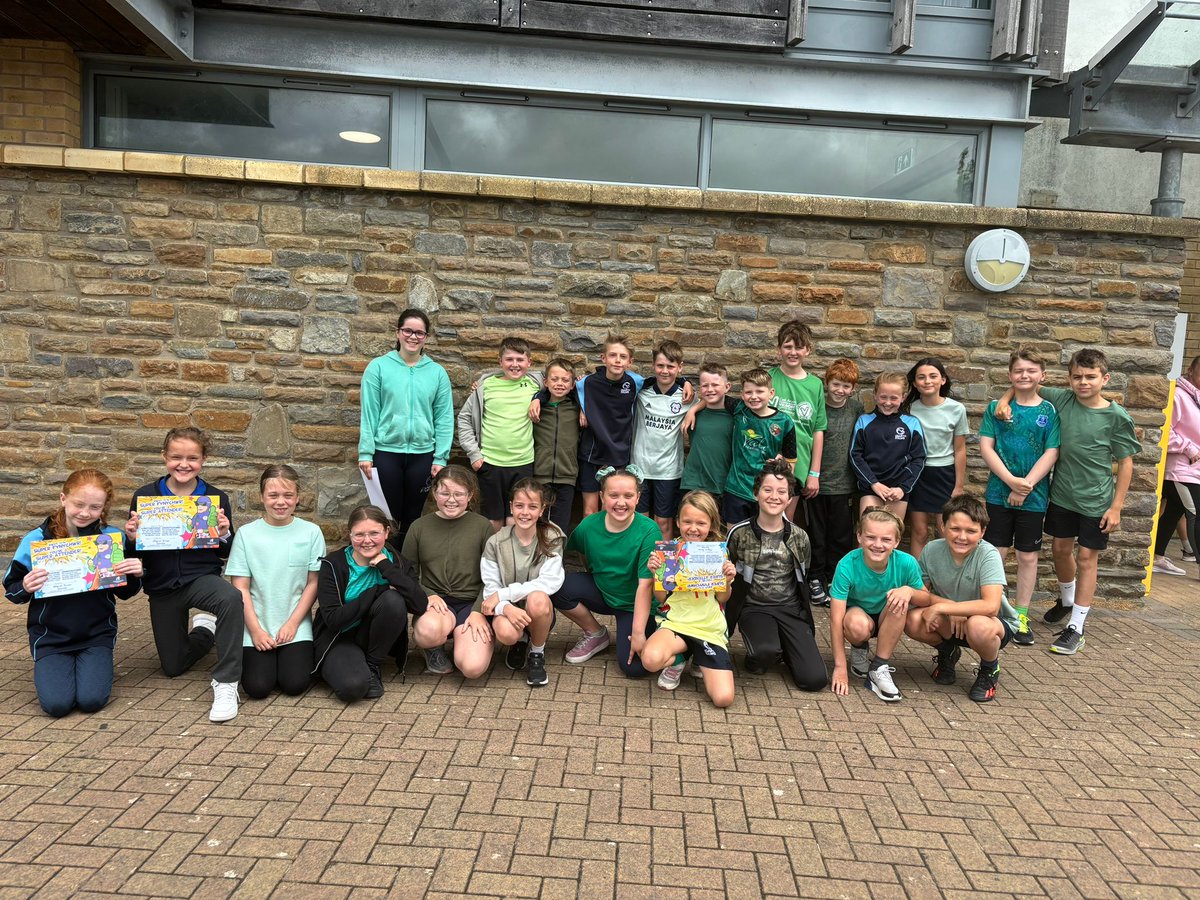 Llongyfarchiadau i Clydach am ddod i'r brîg ym Mabolgampau B5 a 6 heddiw. (2ail- Dowlais, 3ydd-Aran)