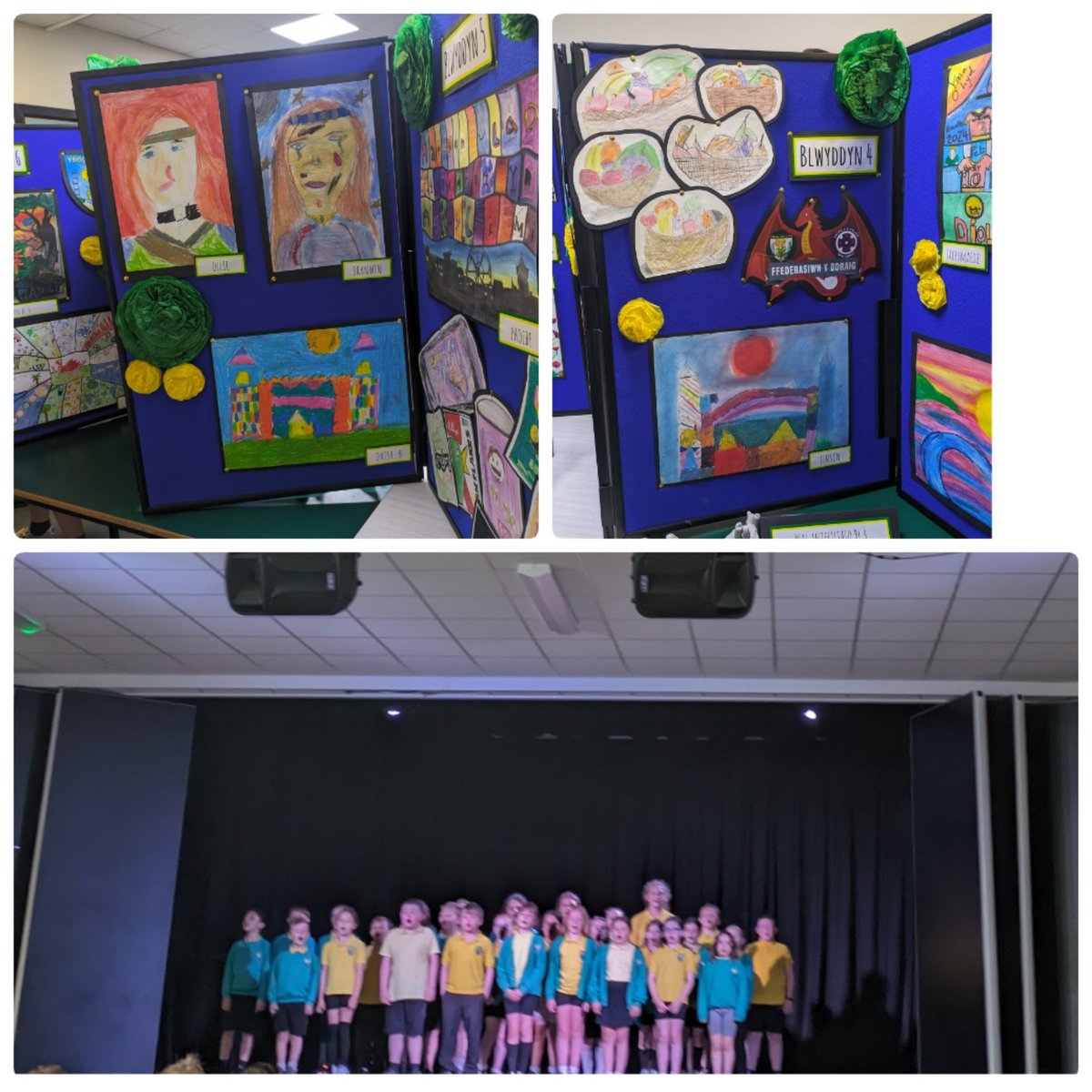 Miss Smith - Blwyddyn 4 (@misssmithpyp) on Twitter photo Noson ddiwylliannol arbennig ym Mro Edern yn arddangos gwaith celf a hefyd perfformiadau gwych gan y plant! ⭐ Da iawn chi! A massive thank you to everyone for supporting and making it a success! 🎨🎶
<a href="/BroEdern/">Ysgol Bro Edern</a> <a href="/YsgolPenyPil/">Ysgol Pen y Pîl</a> Noson ddiwylliannol arbennig ym Mro Edern yn arddangos gwaith celf a hefyd perfformiadau gwych gan y plant! ⭐ Da iawn chi! A massive thank you to everyone for supporting and making it a success! 🎨🎶
<a href="/BroEdern/">Ysgol Bro Edern</a> <a href="/YsgolPenyPil/">Ysgol Pen y Pîl</a>