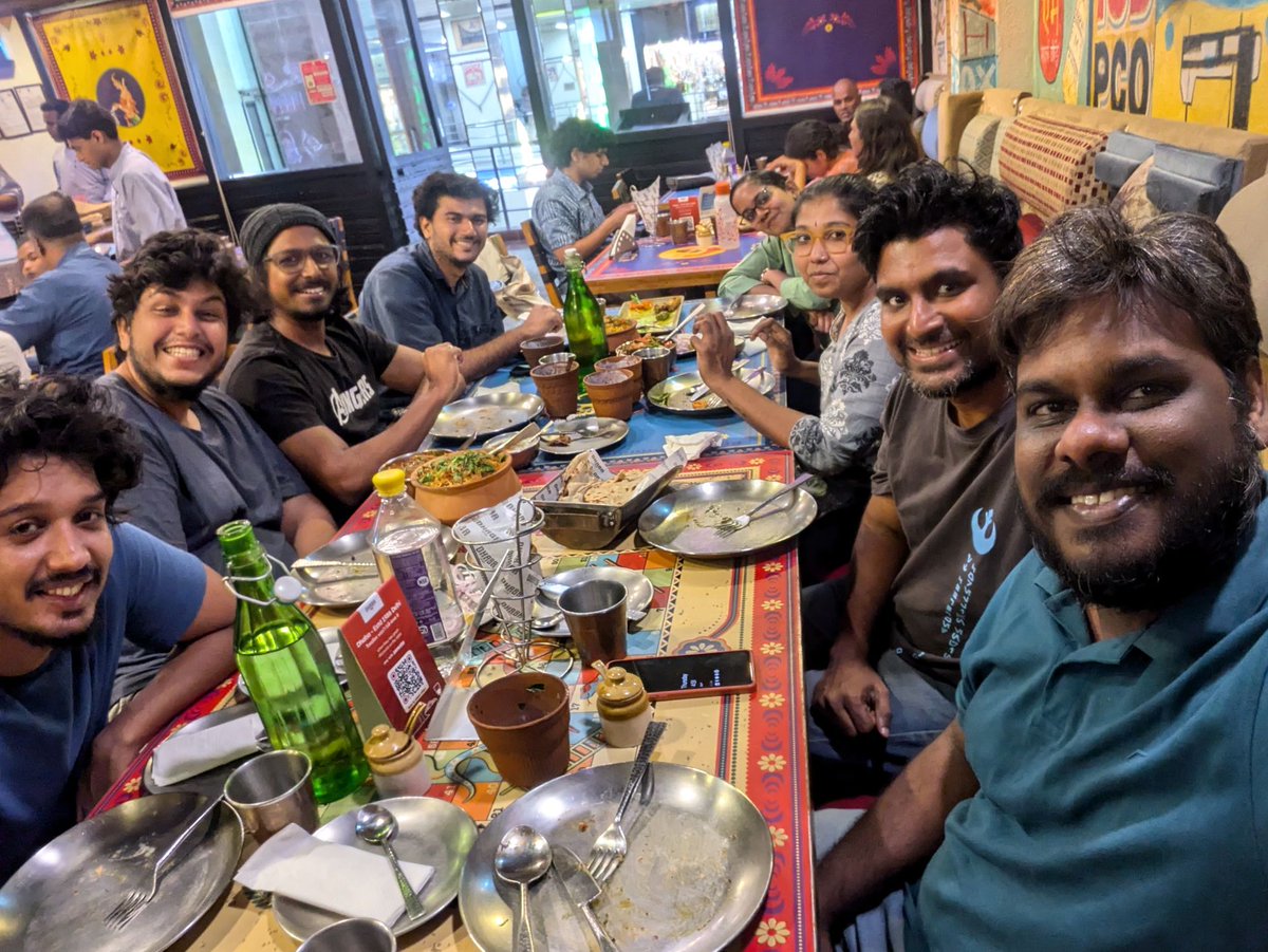 We been very quiet and productive. With most of them working remotely, we finally got some time to sync up and have lunch together. ❤️