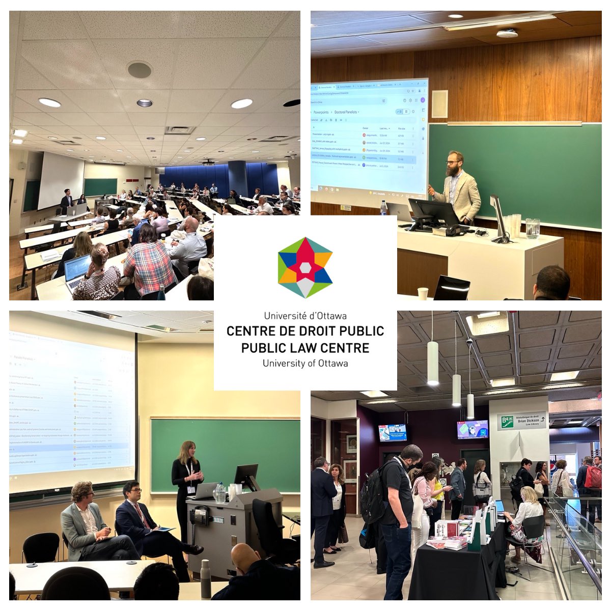 La seconde ronde de panels de la journée ont lieu maintenant! Les panélistes discuteront des pouvoirs et méthodes judiciaires; légiférer les droits et modifier les constitutions, ainsi que de l'interprétation constitutionnelle et de l'interprétation des instruments de droits.
