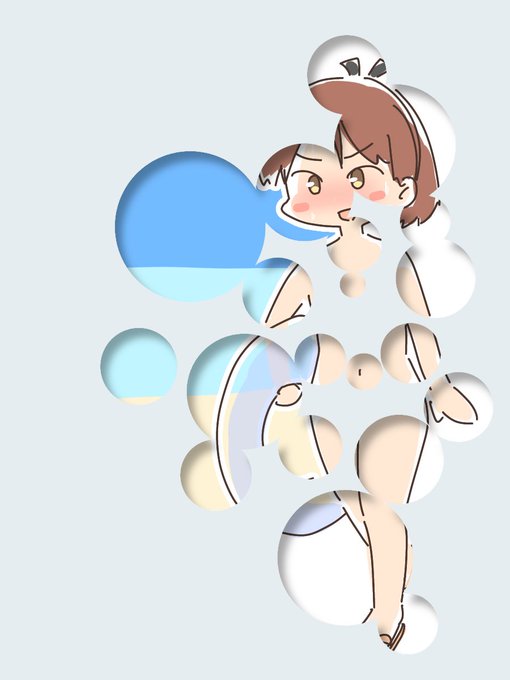 #めちゃくちゃ暑いから水着の絵でTLを埋めよう
安心してください!着ていますよ! 