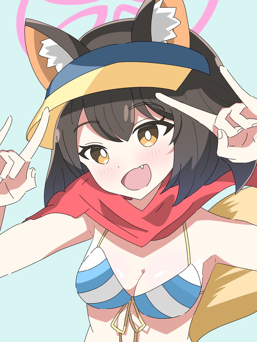 mixcye's tweet photo. 水着イズナ 
#ブルアカ #ブルアカイラスト部 https://t.co/MX0yTrnjrQ