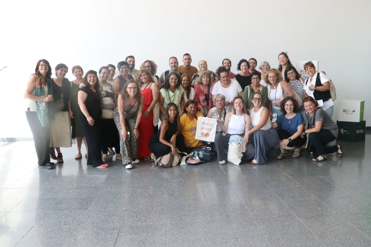 🤝 Un grup de persones treballadores i sòcies de Suara Cooperativa assistim al #CongrésCooperativismeCatalunya24, organitzat per <a href="/CooperativesCAT/">CoopCat</a> per commemorar els #125AnysdelCooperativisme català.

🧱 En aquest Congrés estem coneixent diferents experiències de cooperativistes