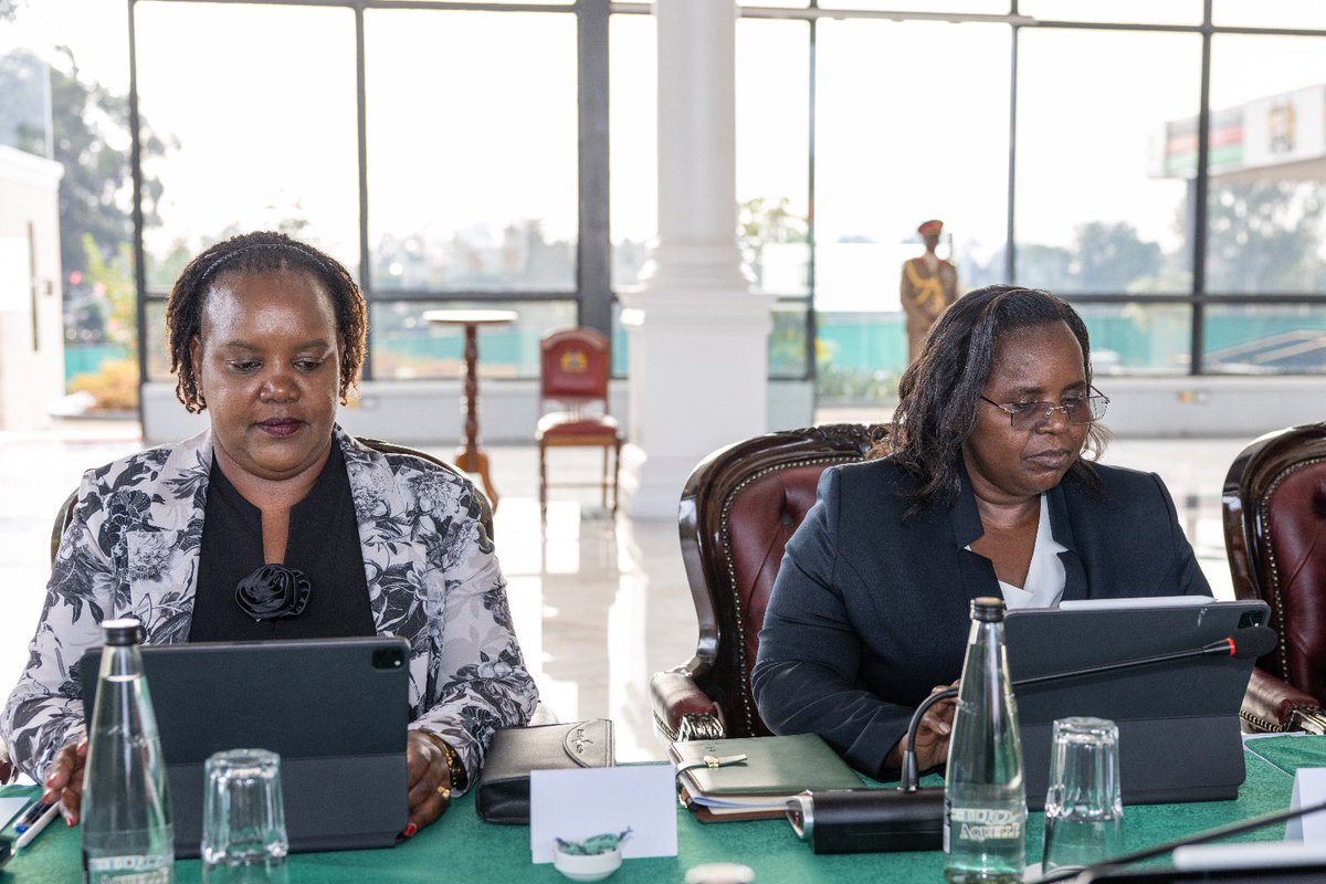 At the Cabinet Meeting earlier today chaired by His Excellency the President Dr William Ruto. For More click on this link . shorturl.at/5wnkH