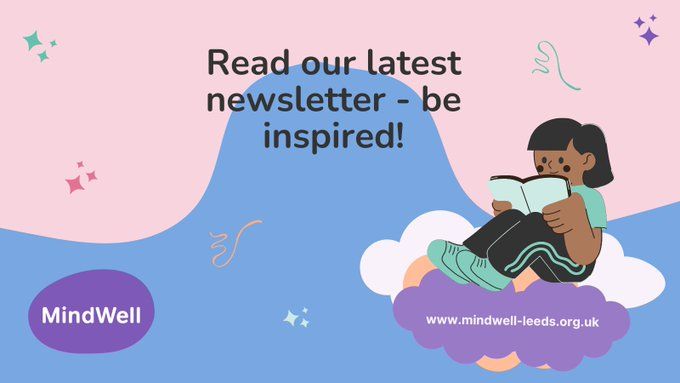 MindWellLeeds's tweet photo. Our July #MindWell newsletter has flown into your inboxes this week. Don't don't miss out - find it here: https://t.co/PiZUuwVXMi for #Leeds #MentalHealth tips, resources & links, local #wellbeing news & events & lots more. Sign up now for future editions: https://t.co/BTfsQDCroB https://t.co/lEC4iy5w6v