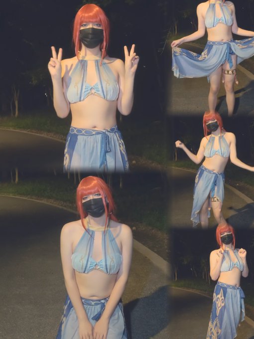 ❤️新作上线 | LUMI_038❤️ 超大只的伪娘妮露深夜在公园里露出，看她穿着泳装腿环上挂着别人的小蝌蚪的样子，一定是只烧鸡，这么烧的妮露想不想带回家让她给你的牛牛挂水呢 ❤️链接❤️ Patreon<a href="/tag/jk"class="tags"><span>#jk</span></a><a href="/tag/sissy"class="tags"><span>#sissy</span></a><a href="/tag/crossdresser"class="tags"><span>#crossdresser</span></a><a href="/tag/%E7%94%B7%E3%81%AE%E5%A8%98"class="tags"><span>#男の娘</span></a><a href="/tag/%E4%BC%AA%E5%A8%98"class="tags"><span>#伪娘</span></a><a href="/tag/%E5%A5%B3%E8%A3%85%E5%AD%90"class="tags"><span>#女装子</span></a>