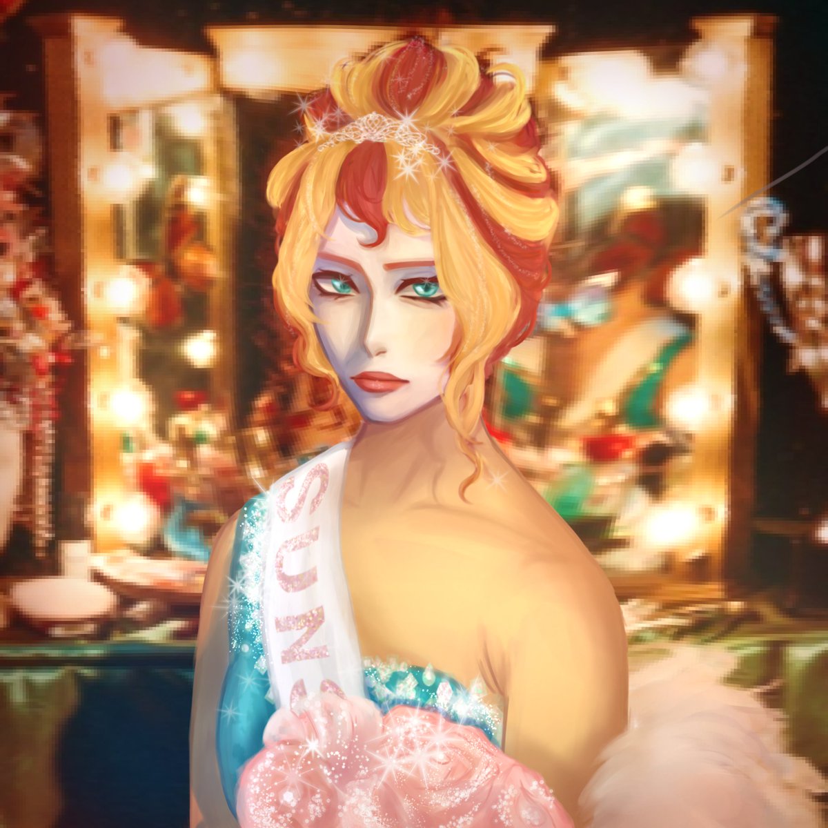 wuh oh! #sunsetshimmer #chappellroan #artshare #smallartist #fanart #artph