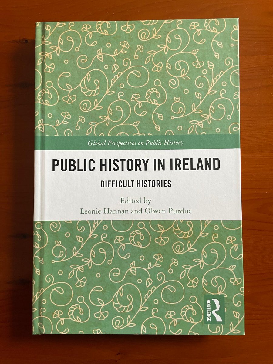 Congratulations to our fantastic Dr Leonie Hannan and Professor Olwen Purdue on publication of their new edited collection 'Public History In Ireland' 👏 

A perfect addition to our summer reading list! 📚
