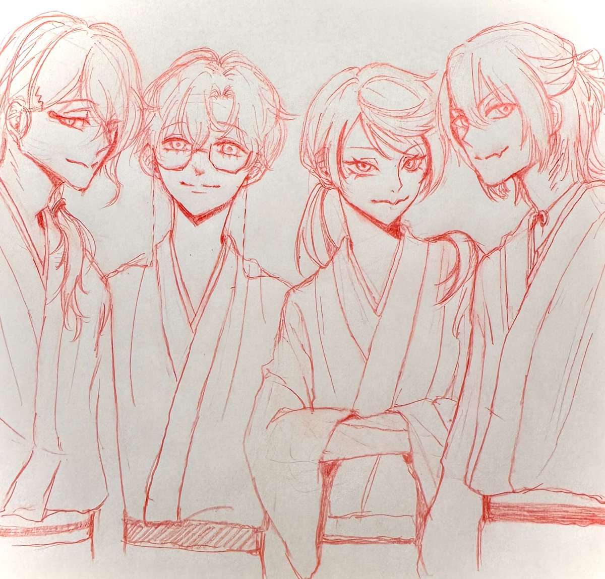 Etranger013's tweet photo. Why don’t U come w/ us?

#Luxiem #YaminoArt #Akurylic #drawluca #Ikenography https://t.co/aFywWtitPo