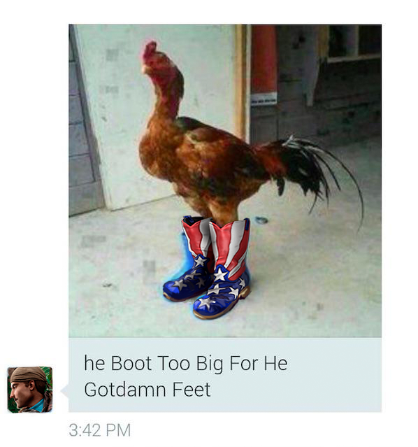 Warface: Clutch on X: &ldquo;He Boot too Big for He Gotdamn Feet 