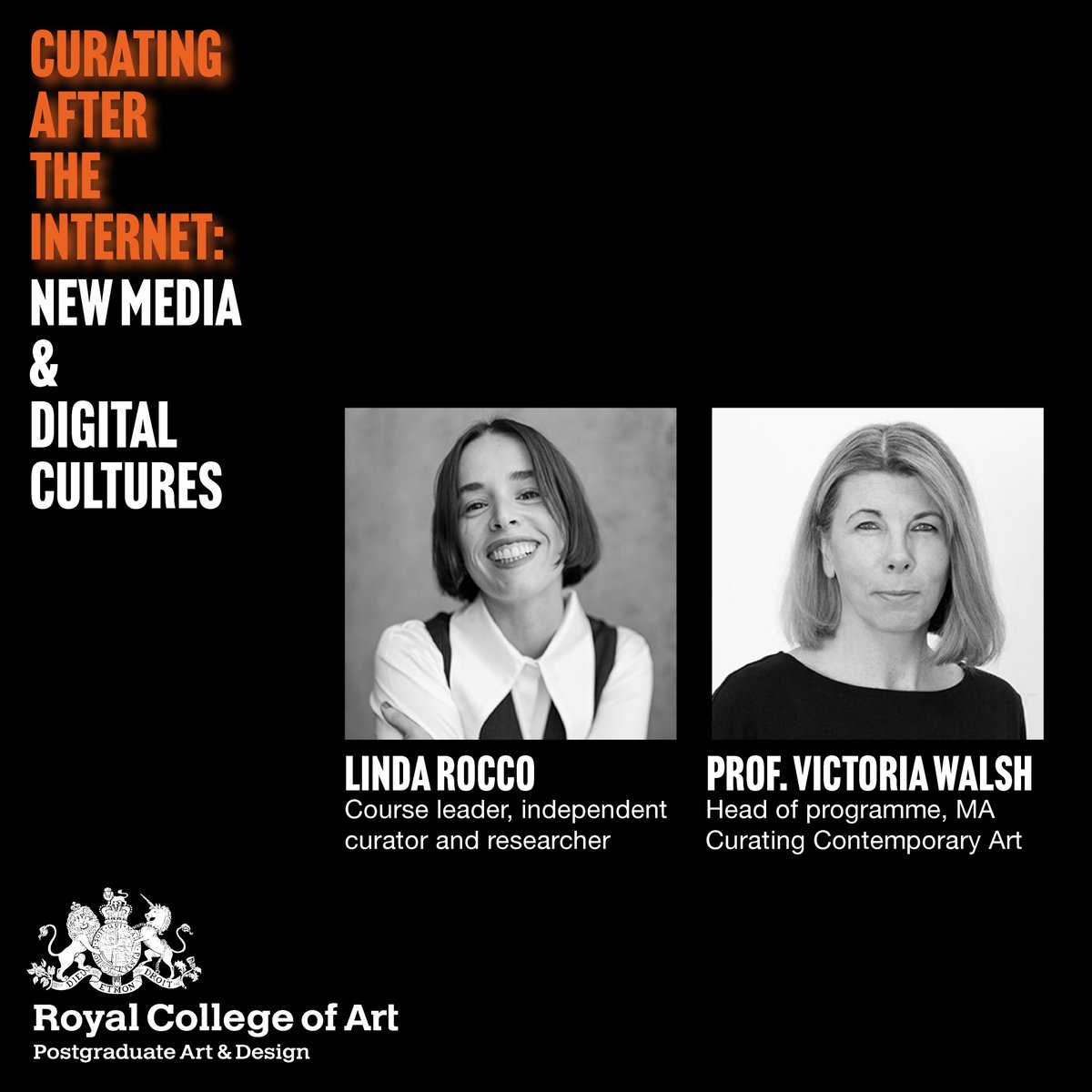 RCA Short Courses (@rcashortcourses) on Twitter photo We can't wait for these guest sessions on our next Curating Contemporary Art and Design summer school. Led by <a href="/Lindaonmars/">Linda Rocco</a> and overseen by Professor Victoria Walsh, this year's course theme is #Curating After the Internet: New Media & Digital Cultures 💻🌐💙 We can't wait for these guest sessions on our next Curating Contemporary Art and Design summer school. Led by <a href="/Lindaonmars/">Linda Rocco</a> and overseen by Professor Victoria Walsh, this year's course theme is #Curating After the Internet: New Media & Digital Cultures 💻🌐💙