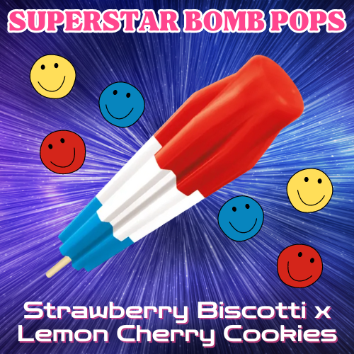 HappyBirdSeeds's tweet photo. 'SUPERSTAR BOMB POPS' - New Release from Happy Bird Seeds!  FYI:  All of our Rare AutoFem genetics cost $2/seed.  A little birdie told me you're a fool if you're paying big $$ for your genetics. https://t.co/OZxnpp8hOX #happybird #cannabis #autoflower #stonerfam #420Life #Weedmob https://t.co/DkhQSHphst