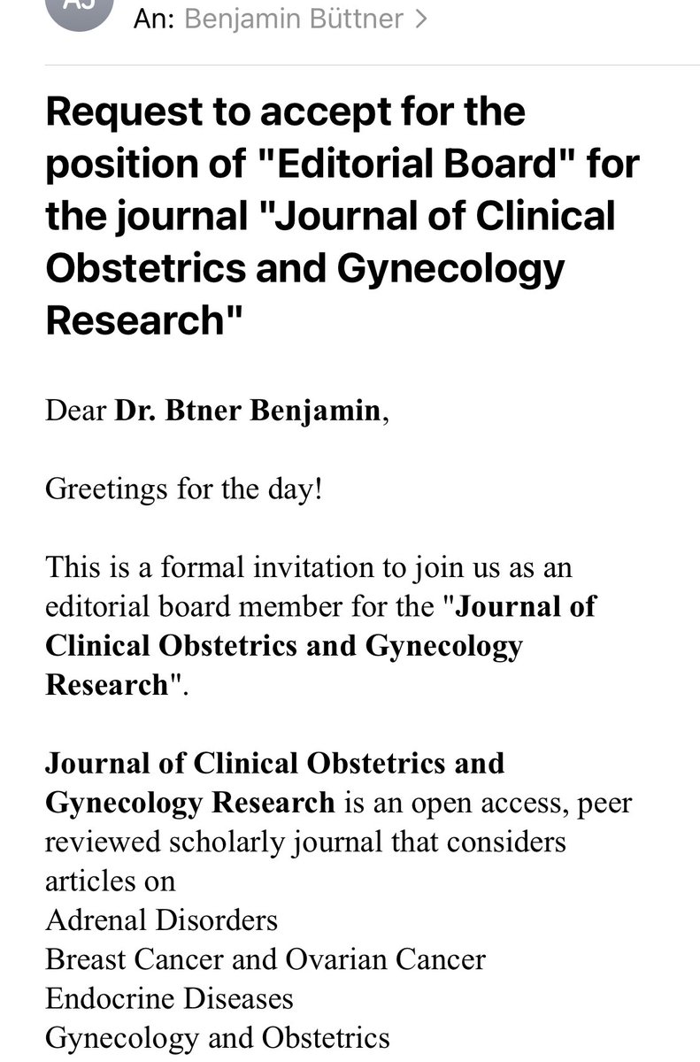 Maybe an excellent opportunity to change my field of research? 🤷‍♂️
