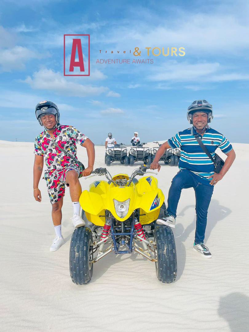 atravelntour's tweet photo. 2024 Trip To South Africa(Johannesburg &amp; Cape Town)🇿🇦
Clean shots of our Quad ride experience in Atlantis Dunes, Cape Town. A wonderful moment well experienced. Visit: https://t.co/Ime1QaDGzq for more.
:
:
#travel #tourism #southafrica #capetown #africantourism 
#ATRAVEL&amp;TOURS🌎 https://t.co/7ejJdDJbNw