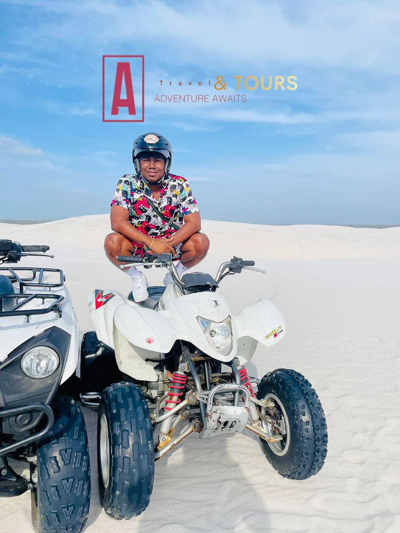 atravelntour's tweet photo. 2024 Trip To South Africa(Johannesburg &amp; Cape Town)🇿🇦
Clean shots of our Quad ride experience in Atlantis Dunes, Cape Town. A wonderful moment well experienced. Visit: https://t.co/Ime1QaDGzq for more.
:
:
#travel #tourism #southafrica #capetown #africantourism 
#ATRAVEL&amp;TOURS🌎 https://t.co/7ejJdDJbNw