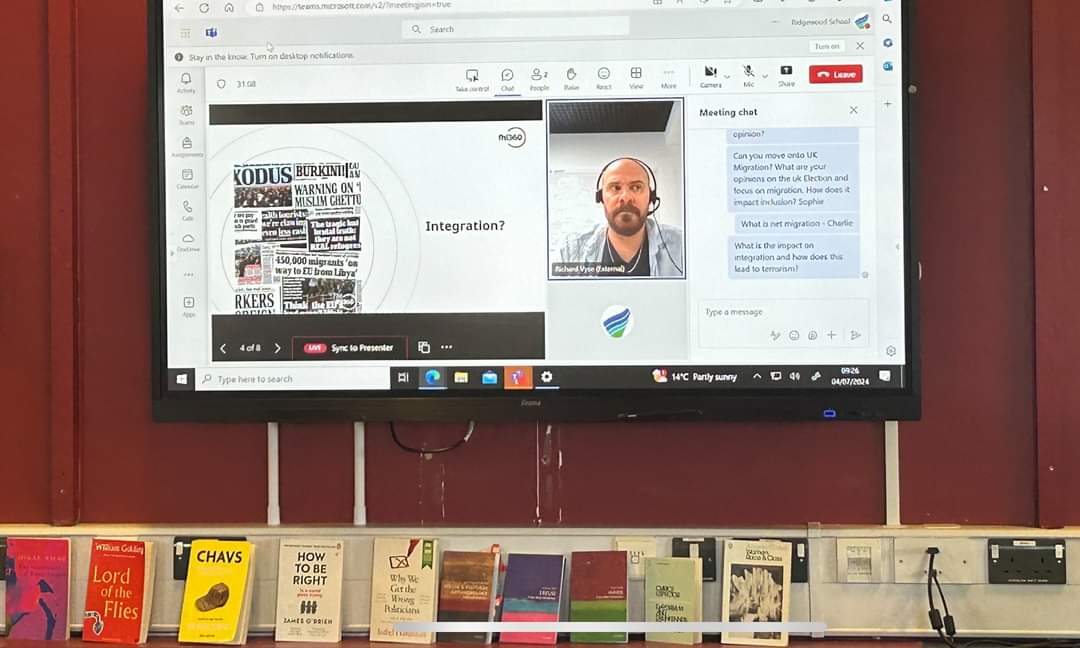 HelloRidgewood's tweet photo. Today, our KS5 Uniformed Services students had a unique opportunity to engage with a crisis management coordinator from Ukraine. Students gained insights into real-world crisis management strategies and the role of uniformed services in maintaining security and social cohesion 🌏 https://t.co/z0K2MwLN9R