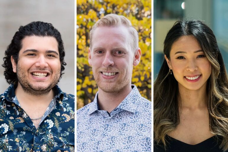 bme_uoft's tweet photo. Three graduate students from BME have been awarded the prestigious Connaught PhDs for Public Impact Fellowship in recognition of their  projects aimed at bridging the gap between academic research and public engagement: https://t.co/kZW0VNDxFU https://t.co/AMYtbjHtlu