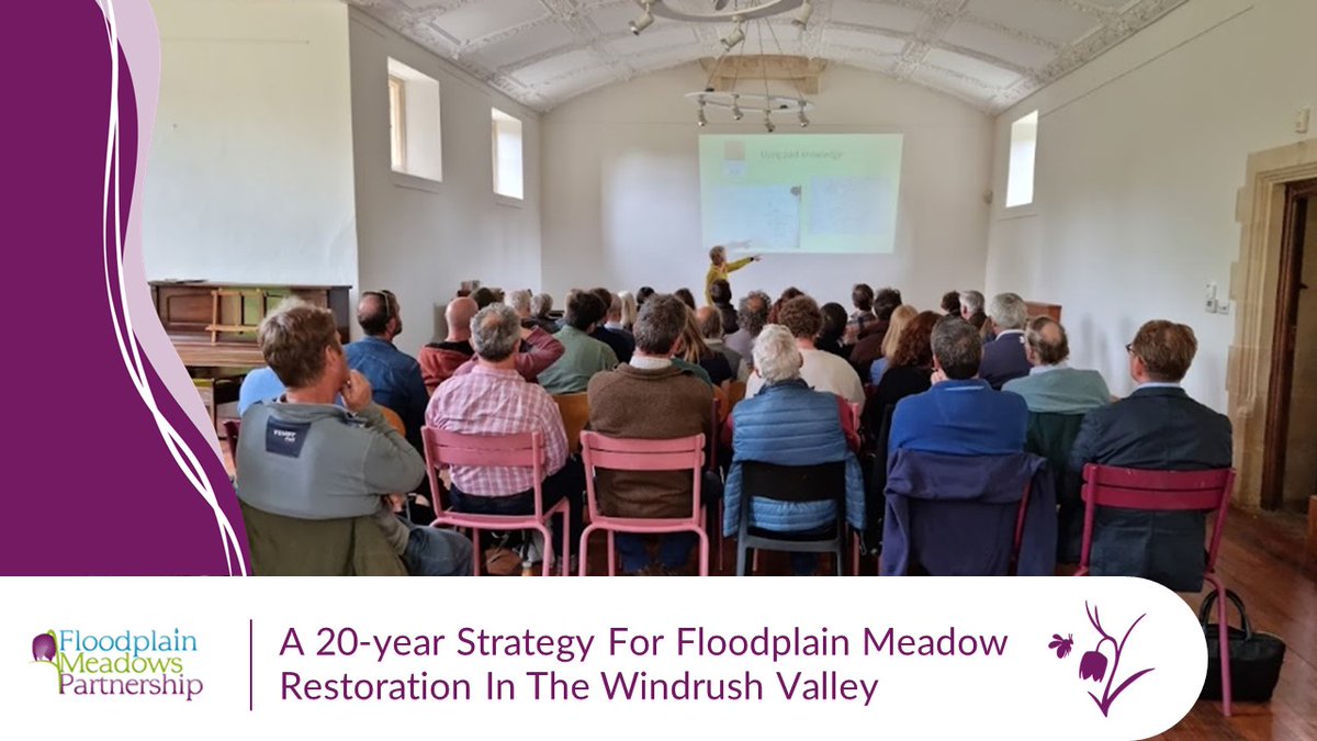 We've been working with partners to create a 20-year strategy for #FloodplainMeadow restoration in the Windrush Valley. Find out more about this work in our latest blog. #NationalMeadowsDay
<a href="/FWAGSouthWest/">FWAG SouthWest</a> <a href="/CotswoldsNL/">Cotswolds National Landscape</a> <a href="/OU_EEE/">OU: Environment, Earth & Ecosystem Sciences</a> @OpenUniResearch 
floodplainmeadows.org.uk/keep-updated/n…