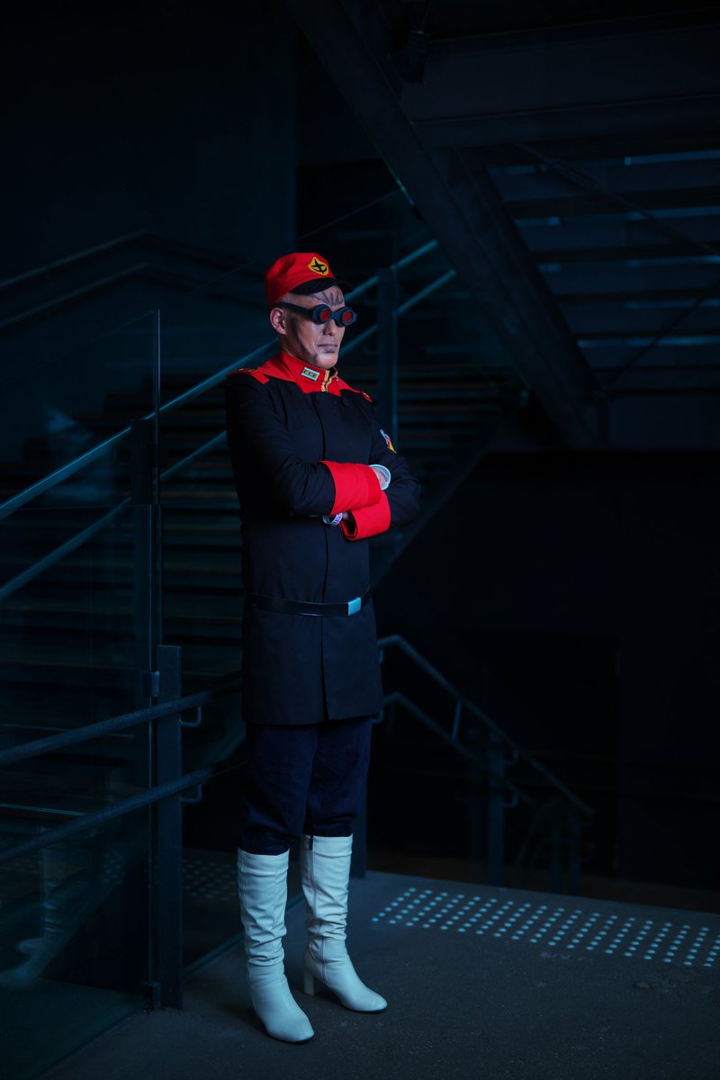 COSPLAY 機動戦士Zガンダム バスク・オム大佐 「フフ…戦争だな