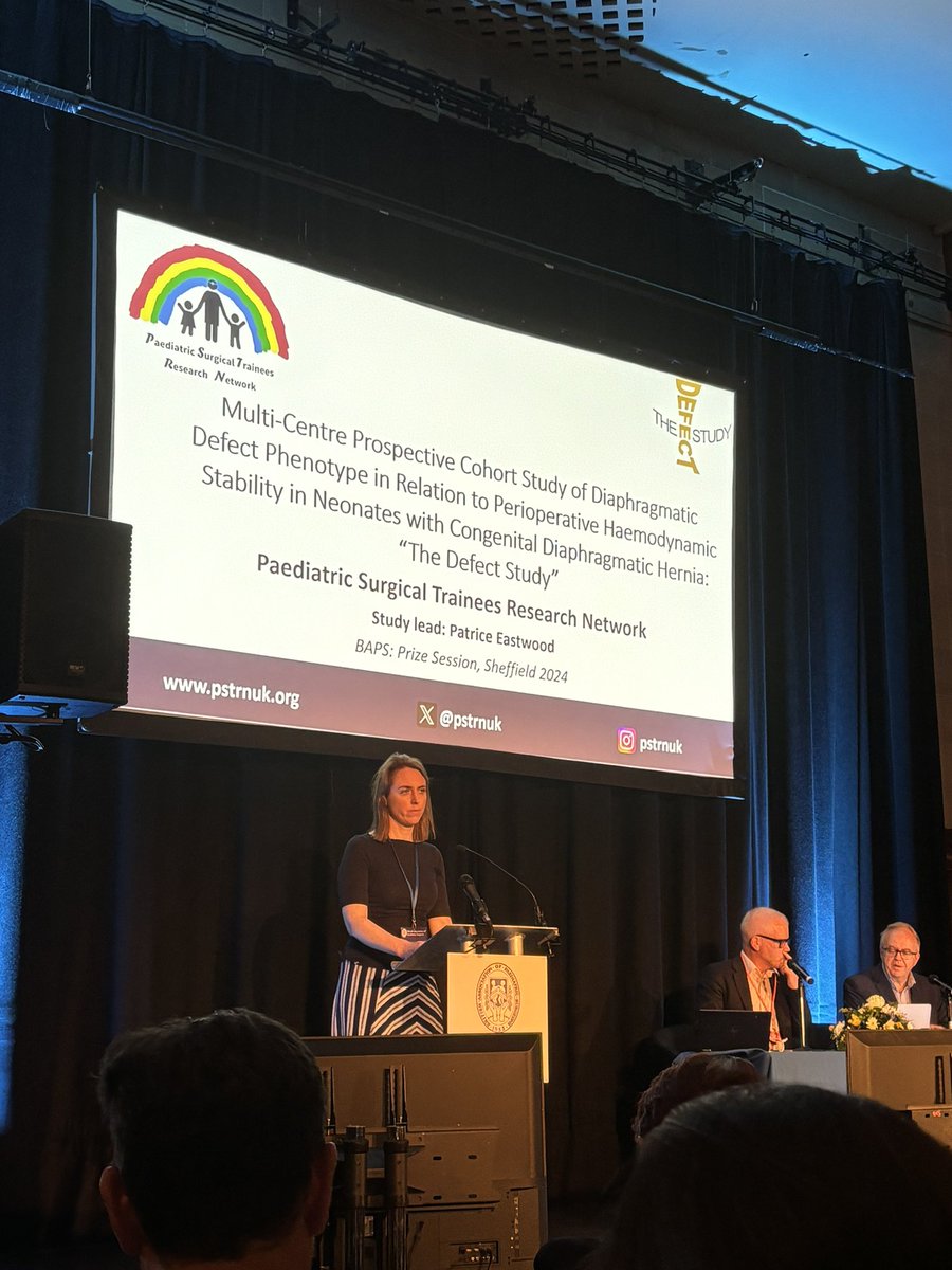 Yet another fantastic presentation for team PSTRN from Patrice Eastwood on the DEFECT study! #70thBAPS <a href="/BAPS1953/">BAPS</a> <a href="/BAPSCongress/">BAPS Annual Congress</a>