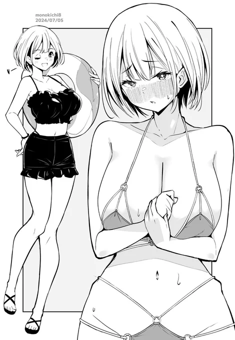 俺ボ2_60 「水着回①」
俺はボインちゃんが大好きでな 
