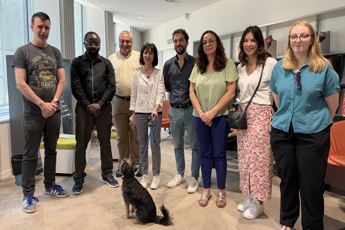 univ_spn's tweet photo. 🐕L'université a accueilli parents et enfants pour la dernière séance du projet Caniscol. Ce dispositif canin est destiné aux enfants en difficulté scolaire, et leur permet de participer à des séances de lecture, avec Bahia, la chienne médiatrice.
Lien➡️https://t.co/6Q5k0GiNEZ https://t.co/yybWDcJHdi