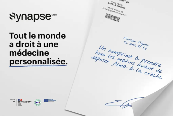 French Tech Bordeaux (@frenchtechbdx) on Twitter photo 📢 <a href="/SynapseMedFR/">Synapse Medicine</a> lance un projet de R&D en #IA générative de 14,33 M€, soutenu par l’État #France2030 🇫🇷
L'objectif 👉 révolutionner la création de prescriptions médicales personnalisées et renforcer la souveraineté française ⚕️
Notre article 👉 lc.cx/DU4zF4h7dGy 📢 <a href="/SynapseMedFR/">Synapse Medicine</a> lance un projet de R&D en #IA générative de 14,33 M€, soutenu par l’État #France2030 🇫🇷
L'objectif 👉 révolutionner la création de prescriptions médicales personnalisées et renforcer la souveraineté française ⚕️
Notre article 👉 lc.cx/DU4zF4h7dGy