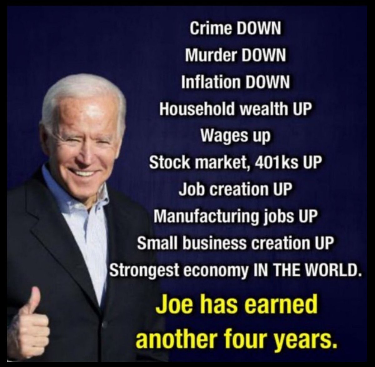 Drop a 👍 if you stand with Joe! 👍👍👍