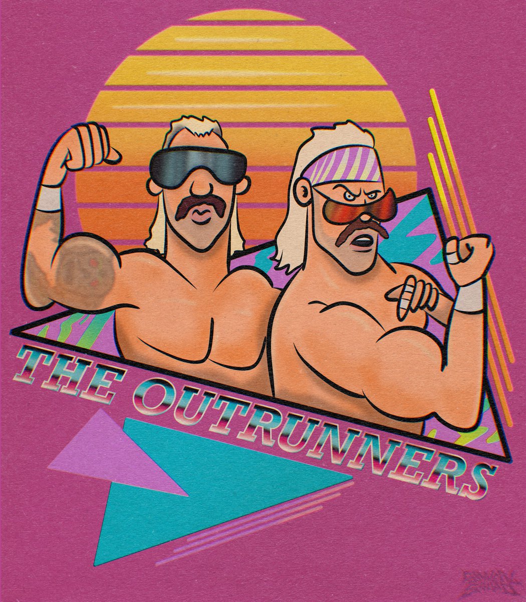 The youngest men alive! The Outrunners art finished today!