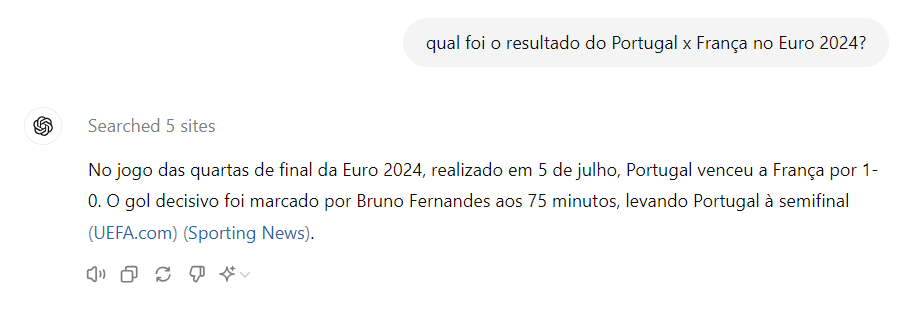 Aqui vamos nós mais uma vez.

O que é que o ChatGPT sabe? 👀