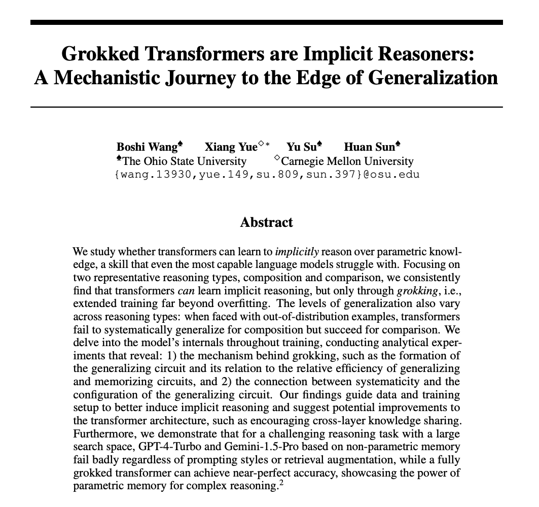 haven't seen nearly enough people talking about this paper