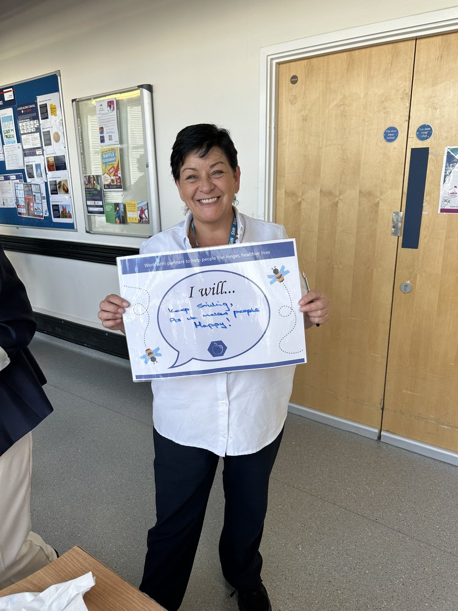 More pledges to our <a href="/MFTnhs/">MFT NHS</a> values and strategy from Estates and Facilities staff members! What a great bunch!