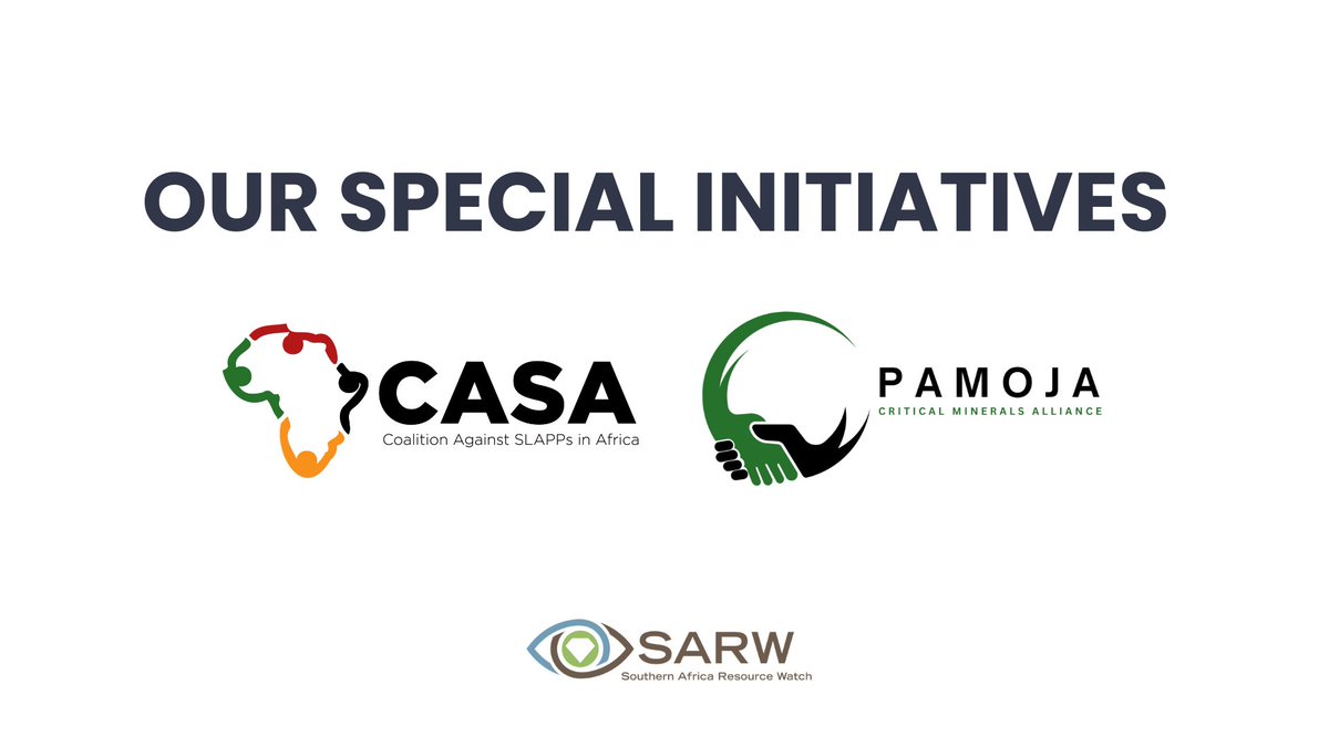 The_SARWatch's tweet photo. Transforming Southern Africa’s resource sector! 🌍✨Through our Special Initiatives, we champion sustainability, social justice, and economic empowerment. Let's ensure responsible resource management for a brighter future. #Sustainability #SocialJustice #EconomicEmpowerment @The_SARWatch 

Learn more: https://t.co/1nCNMA53ZV