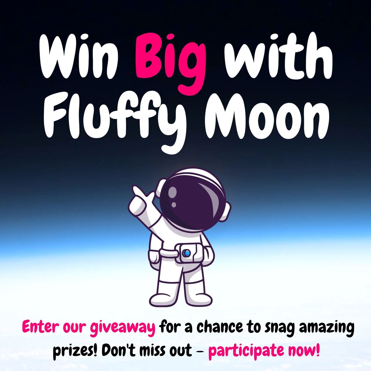 _fluffy_moon_'s tweet photo. "Win with Fluffy Moon! 🌠 Our exciting giveaway is here. Participate for a chance to win fabulous prizes. Learn more at https://t.co/dI7g1uHsAE!" https://t.co/qF3GWrmT5r