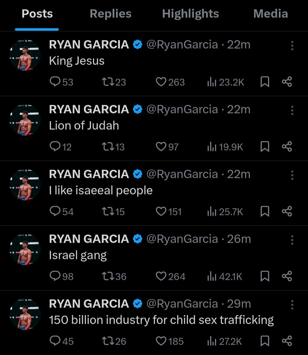 RayQuanGang's tweet image. Ryan Garcia gotta be the most insufferable ex athlete alive rn.. he calls himself the face of Christian athletes and this is how he behaves..

He says shi like this and comes back later and be like "umm.. I was drunk sorry.. hahha" PATHETIC.