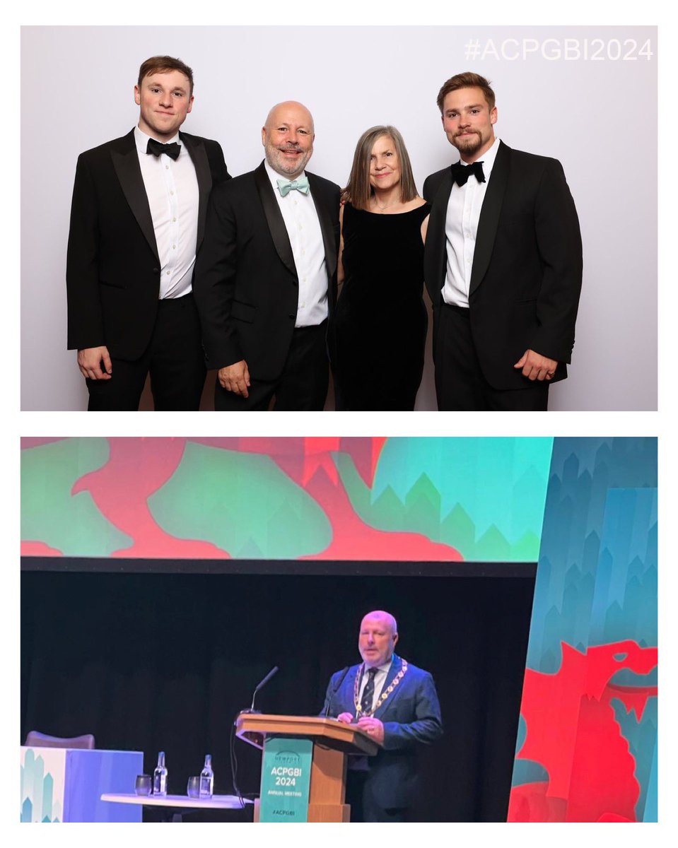 jdcamcolorectal's tweet image. Amazing few days in 🏴 for @ACPGBI Annual Meeting. Proud to be the first Welsh President (I think!) & looking forward to leading an amazingly talented team over the next 12 months. Thanks to the outgoing Exec members for jobs well done! And thanks to my family for all support ❤️