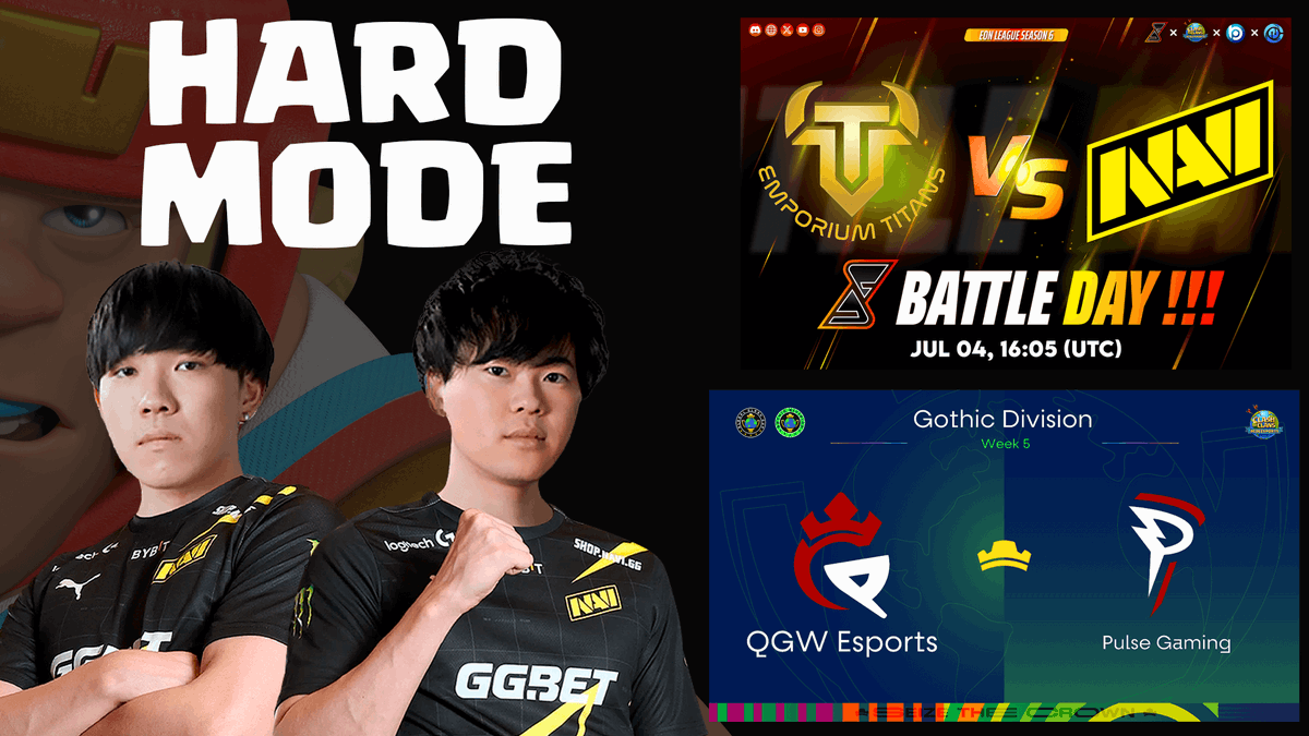 Sockers_'s tweet photo. ๐ดLIVE
โ
@NAVI_coc ๐ #emporiuntitans
#EON
โ ๏ธModo HARD
Silver Ticket en la #GLOBAL ๐
โ
@PulseGaming_1 ๐ #qgw
YT https://t.co/vHhSPeNaSZ
TW
https://t.co/UvuJuygy1k
#CLASHOFCLANS
RT ๐ https://t.co/p8W55wutyC