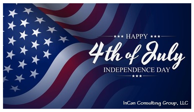 InCanConsulting's tweet photo. 𝐇𝐚𝐩𝐩𝐲 𝐈𝐧𝐝𝐞𝐩𝐞𝐧𝐝𝐞𝐧𝐜𝐞 𝐃𝐚𝐲! 

Wishing everyone a joyful and safe 4𝐭𝐡 𝐨𝐟 𝐉𝐮𝐥𝐲! Let's celebrate our freedom, unity, and the spirit of 𝐀𝐦𝐞𝐫𝐢𝐜𝐚. May your day be filled with pride, love, and the spirit of freedom.

#IndependenceDay #July4th #USA #InCan https://t.co/YVdXdp9RAk