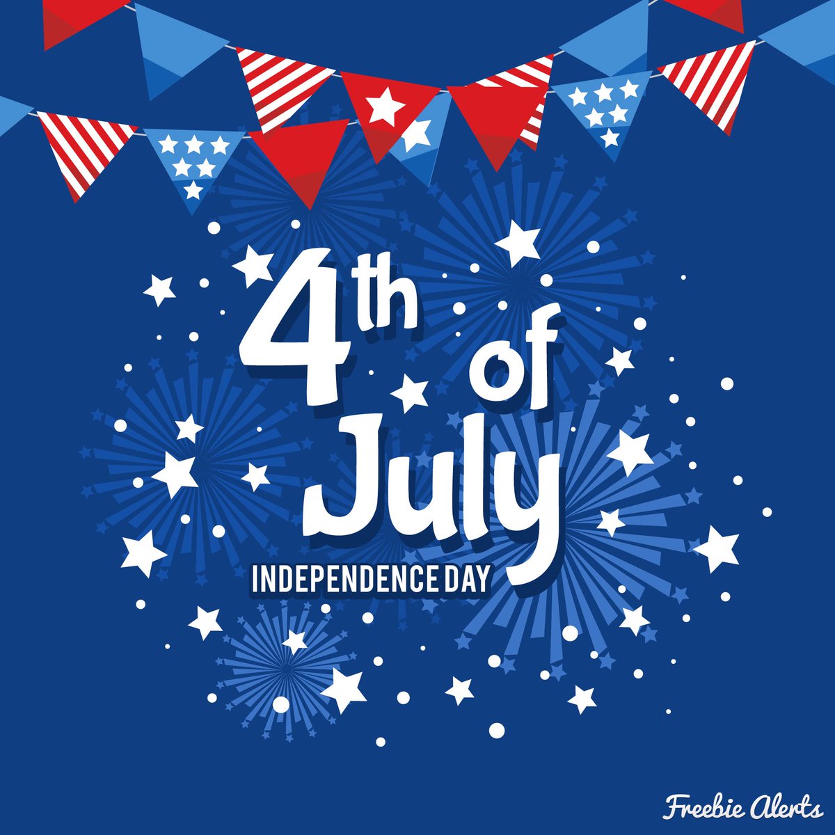 FreebieAlertsOk's tweet photo. Happy Independence Day! 🇺🇸 https://t.co/CGsGPFRdAn