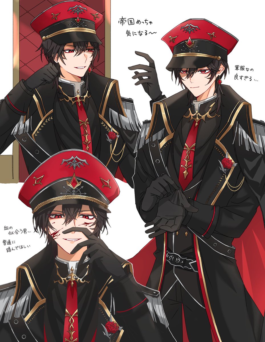 Ni6Fa's tweet photo. 帝国🍫さん殴り描きしてました https://t.co/rX4PwXPiZ7