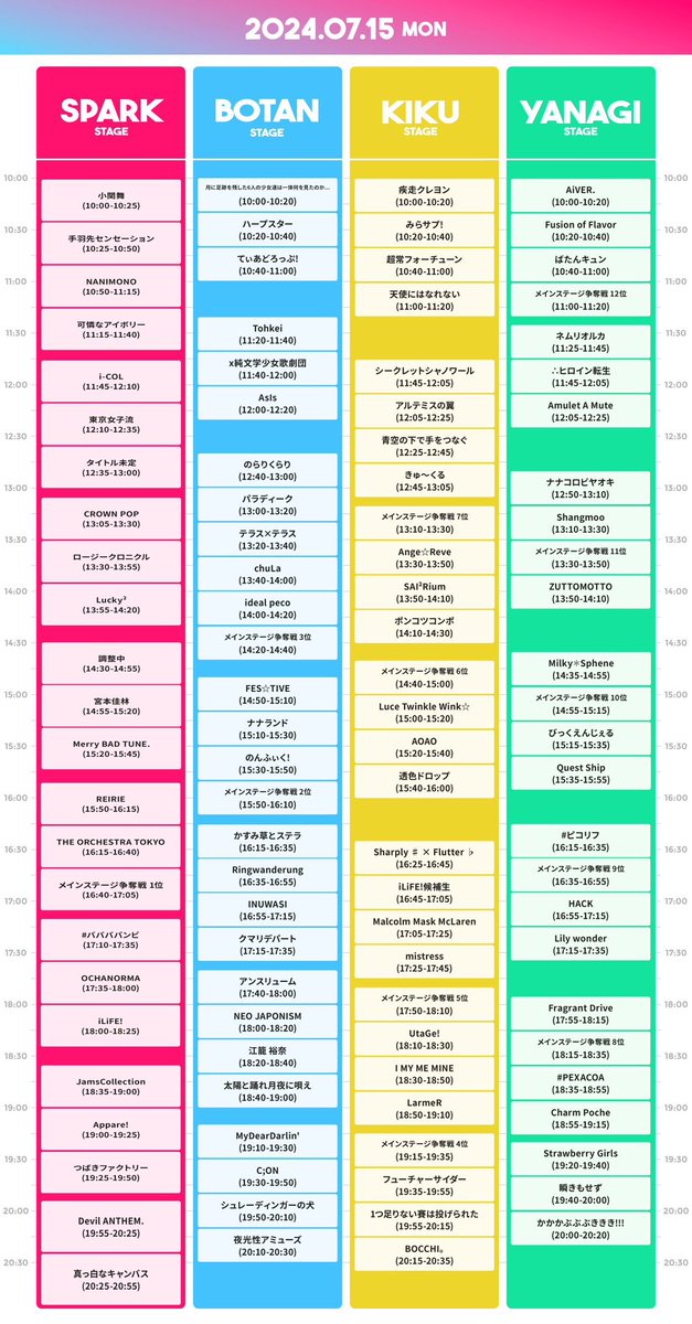 Kastella_OFC's tweet photo. #SPARK2024 チケットプレゼント企画🎁

3名様にプレゼント🔥🔥🔥

【応募方法】
①@Kastella_OFC をフォロー
②この投稿をRT

【応募期間】
~7月6日(土)20:00

※当選者にはSPARK公式よりDM✉️

<#かすみ草とステラ 出演日程>
13日 BOTAN 17:45〜18:05
14日 SPARK 15:05〜15:30
15日 BOTAN 16:15〜16:35 https://t.co/AGY26lxJyG