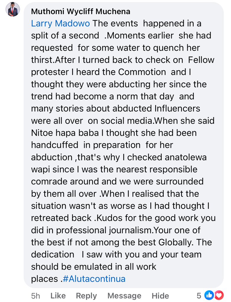 Larry Madowo tweet media