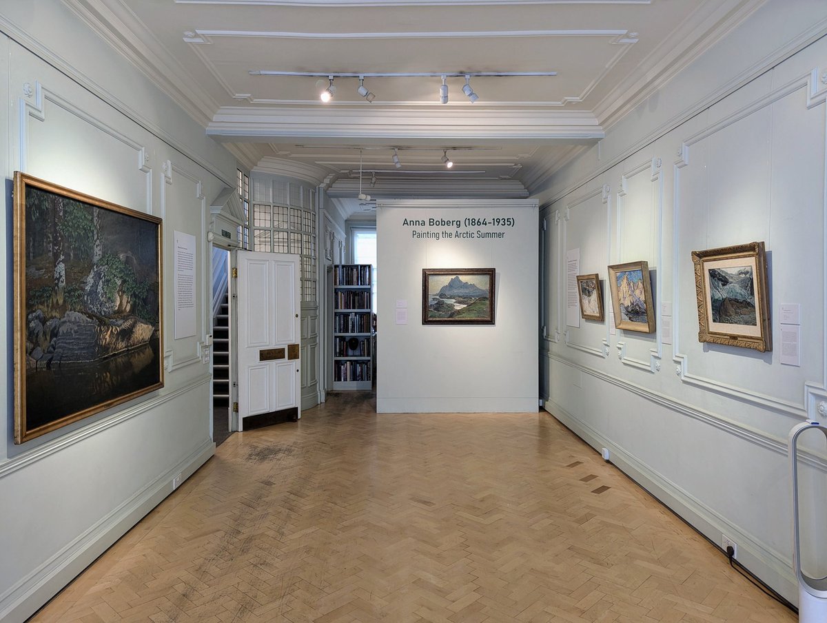 "Anna Boberg (1864-1935), Painting the Arctic Summer" is in many ways the culmination of years of research. I didn't expect to co-curate a show on her work in London (the first of its kind) but I'm very happy I did. On display at Ben Elwes Fine Art until August 30! ☀️