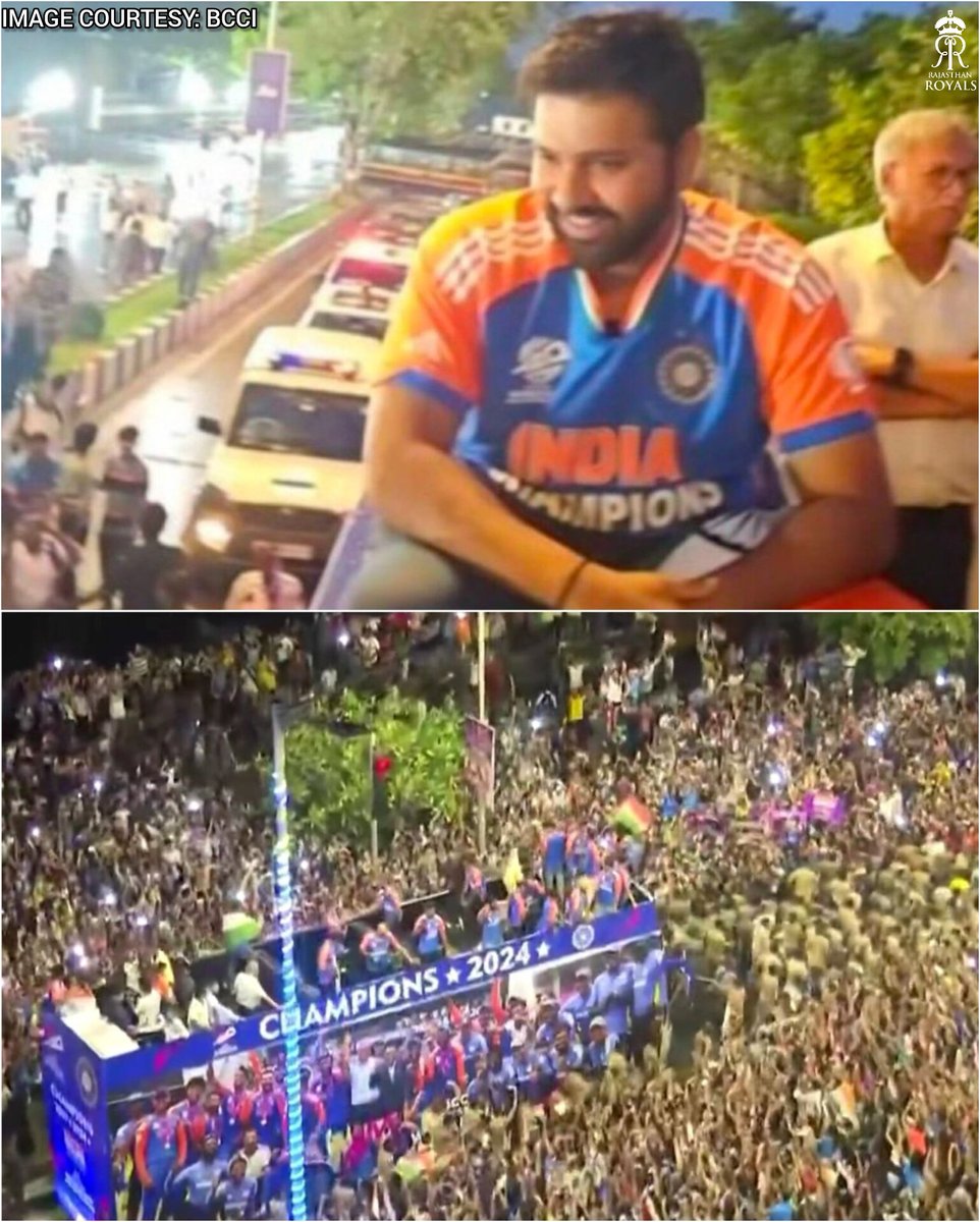 From rambling between crowds to go from Borivali to Churchgate, to making crowds celebrate together at Churchgate!

That’s why they say, 𝑴𝒖𝒎𝒃𝒂𝒊 𝒄𝒉𝒂 𝑹𝒂𝒋𝒂 𝒌𝒐𝒏?…