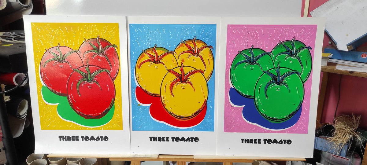 Hello Freunde der Sonne
Hier seht ihr die letzten Bilder vom Workshop 
,,Sommer,Sonne und Tomaten...im PopArt Style
#Tomaten,#Workshop ,#druckkunst,#kreativ,#self made