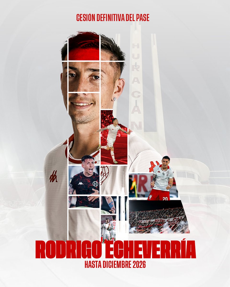 Cesión definitiva del pase de Rodrigo Echeverría 😍

📣 El club ejerció la opción de compra y adquirió el 80% de los derechos económicos del volante chileno por la suma de 500.000 dólares

La transferencia bancaria se hizo en tiempo y forma, con los comprobantes correspondientes,