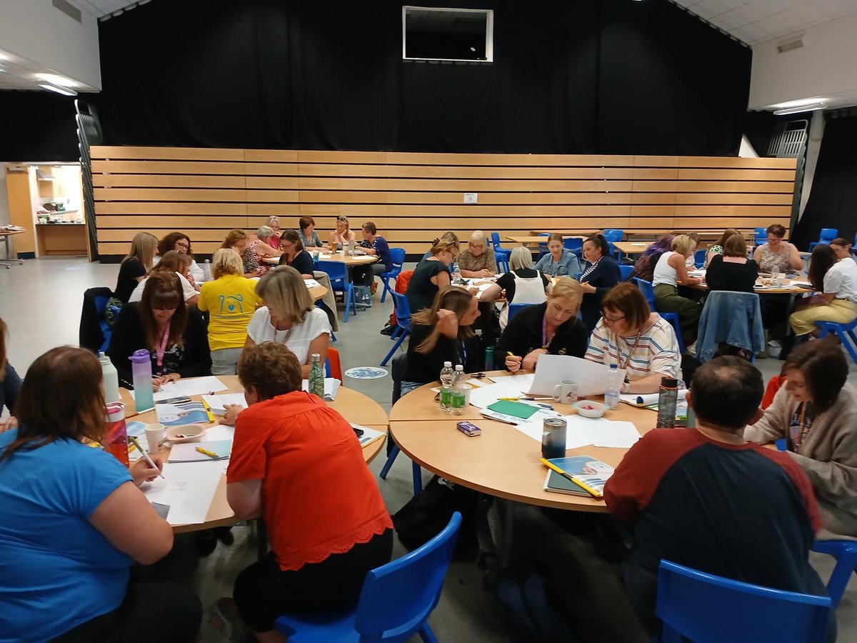Sandy Bear Children's Bereavement Charity (@sandybearwales) on Twitter photo Lee, Owain, Rhian and Lisa had a fantastic day last week training 60 ELSAs in Carmarthenshire! It is always great to meet those we work alongside and share our experiences.
Interested in training for your school or organisation? Get in touch with us via training@sandybear.co.uk Lee, Owain, Rhian and Lisa had a fantastic day last week training 60 ELSAs in Carmarthenshire! It is always great to meet those we work alongside and share our experiences.
Interested in training for your school or organisation? Get in touch with us via training@sandybear.co.uk